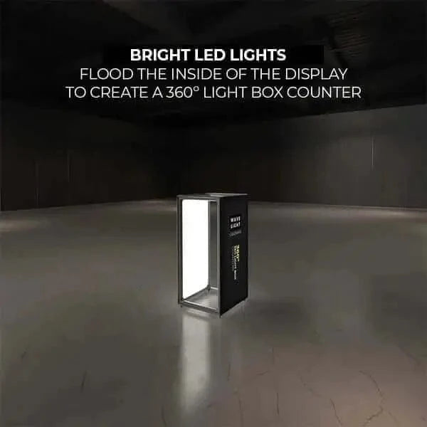 Makitso Trade Show Display 1.5’ Casonara Light Box Counter - 50M