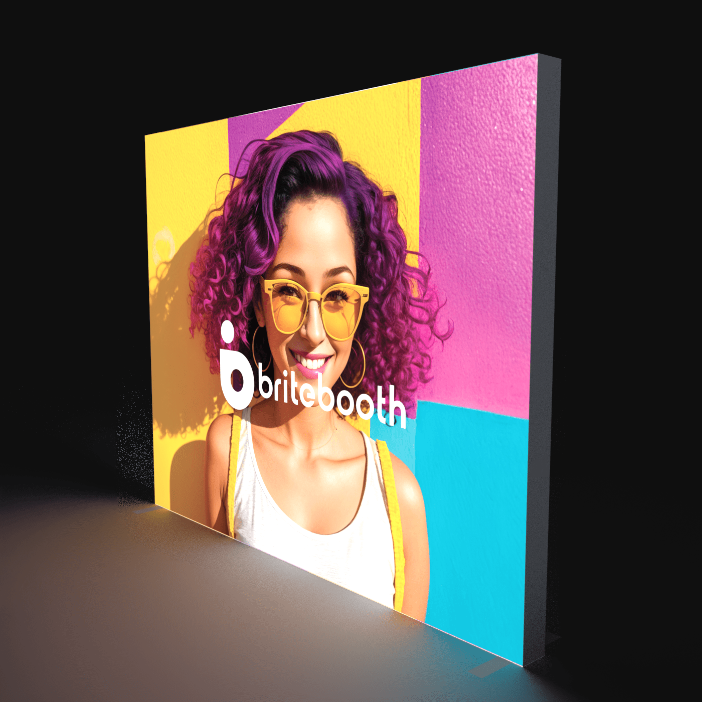 Orbus Trade Show Display 10' X 8' Blaze Light Box Wall