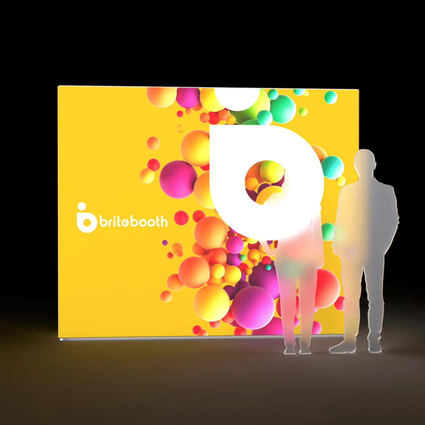 Makitso Trade Show Display 10ft Casonara Backlit Display Wall