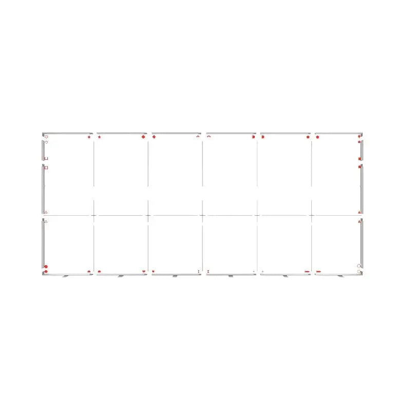 20ft BrightLine W backlit light box wall with SEG graphics