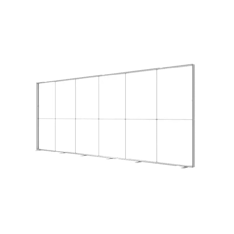 20ft BrightLine W backlit light box wall with SEG graphics