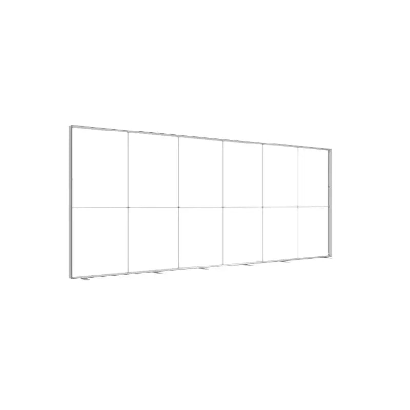 20ft BrightLine W backlit light box wall with SEG graphics