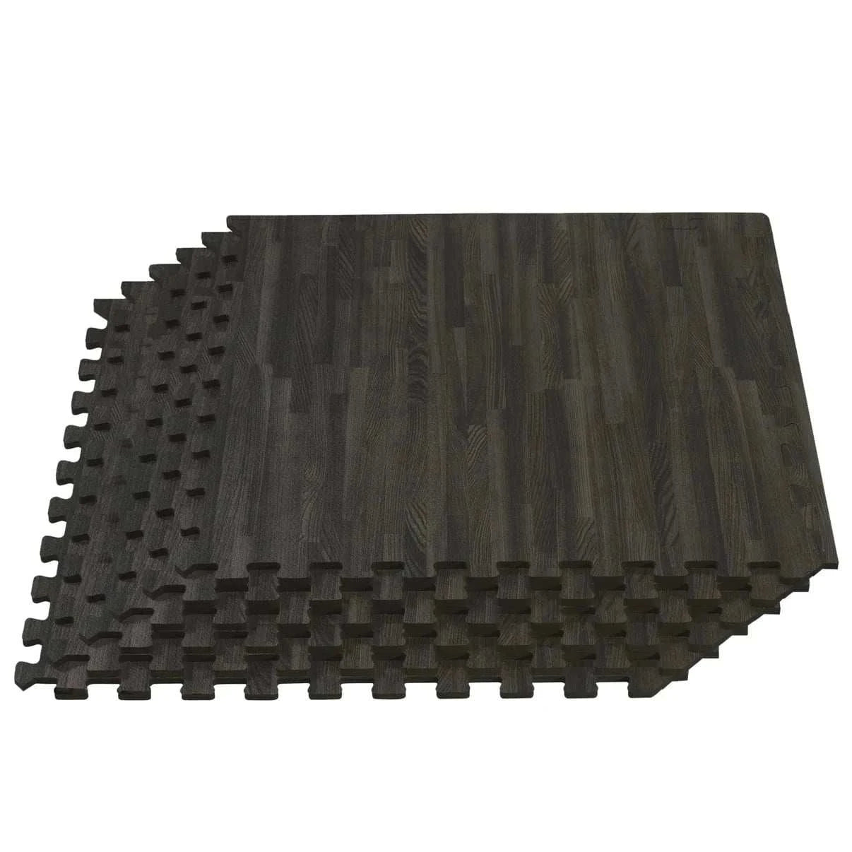 BriteBooth Carbon 5/8" Wood Floor Printed Foam Mats