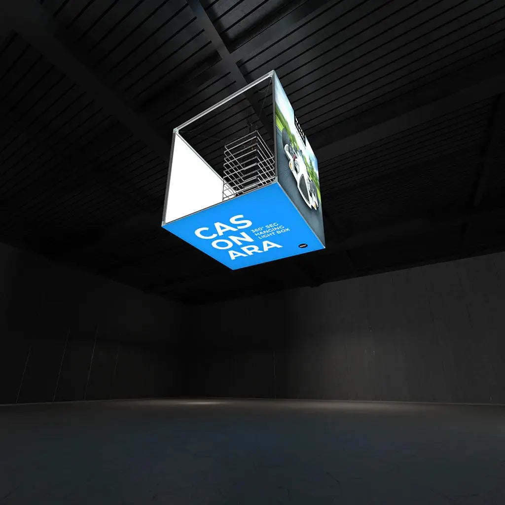 78" Casonara Blimp Cube Hanging Light Box - 200L