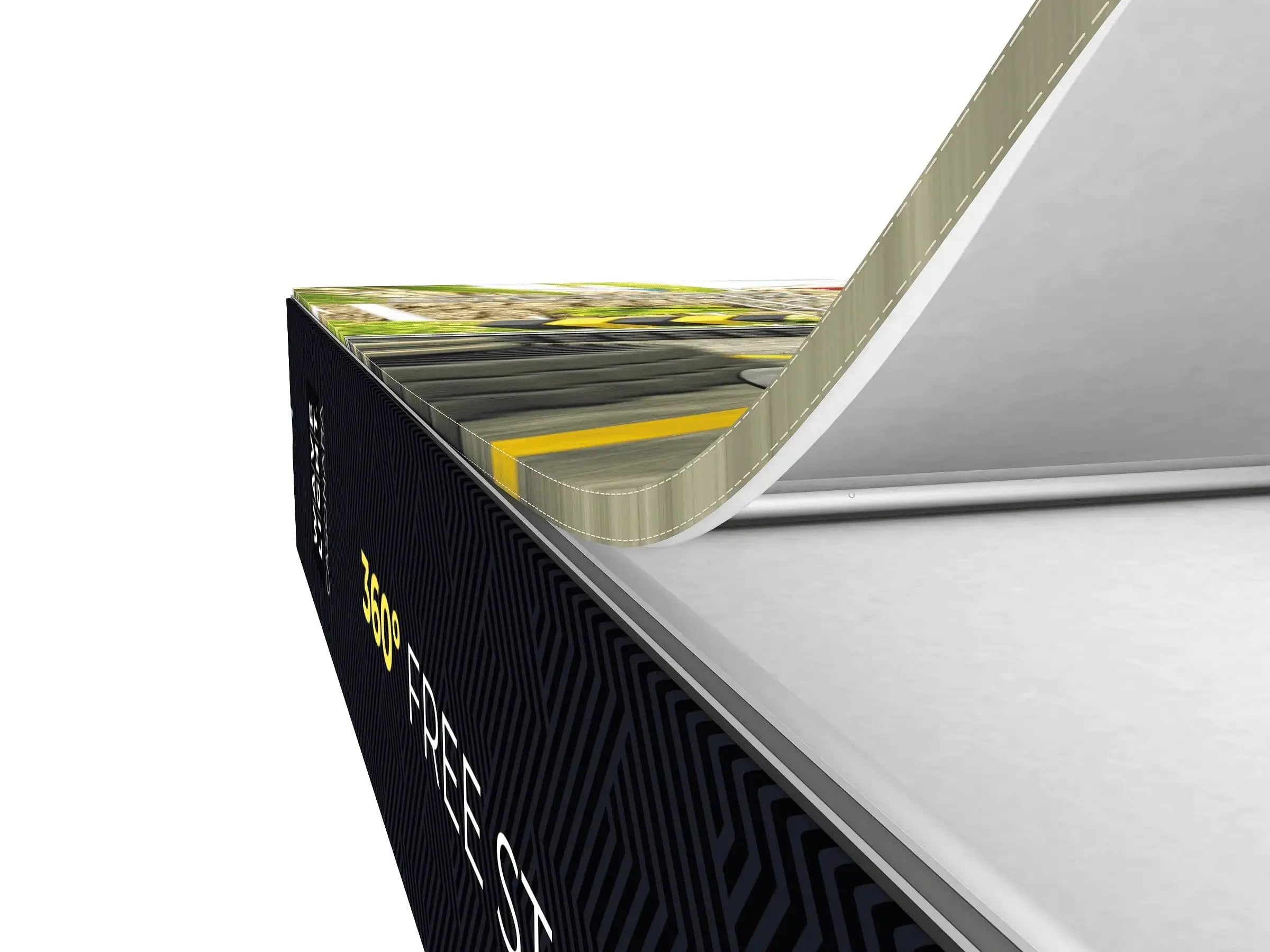 Makitso Trade Show Display 8ft Casonara Backlit Display Wall