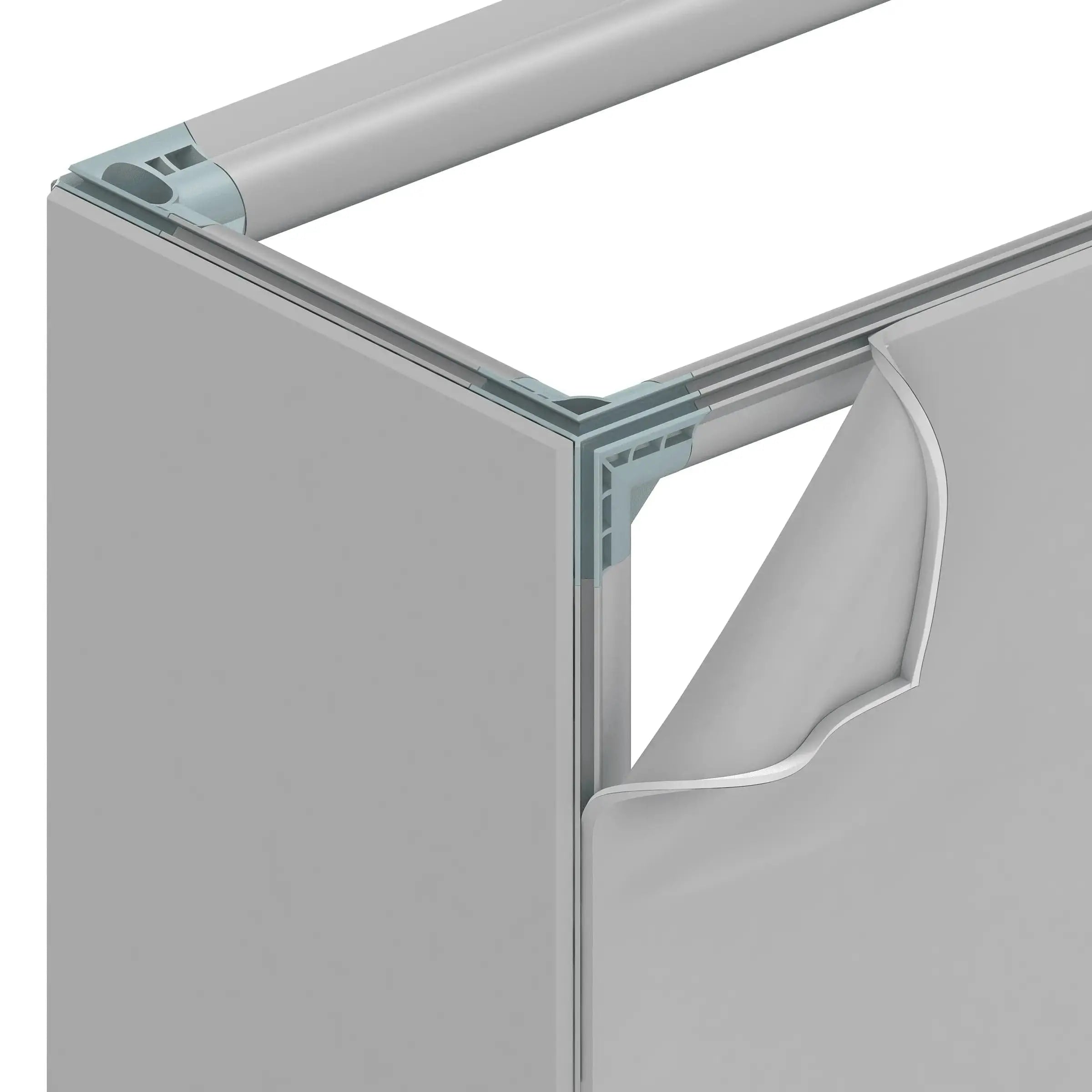 Makitso Trade Show Display 8ft Casonara Backlit Display Wall