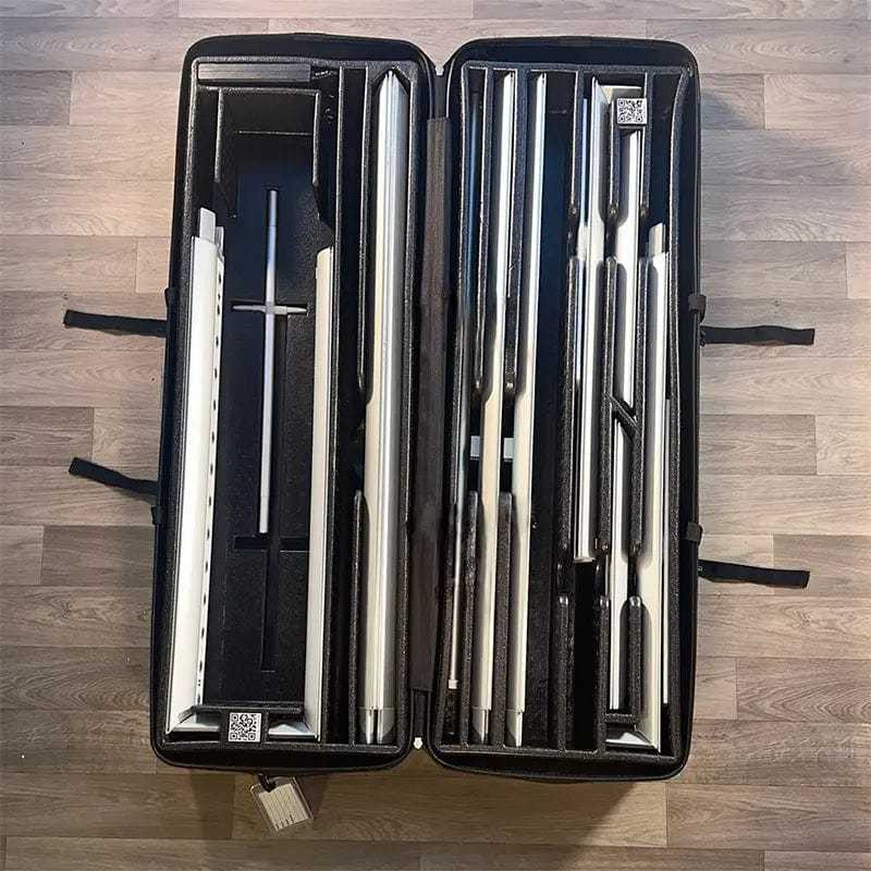 BrightLine 10ft EK backlit light box kit with offset panels and monitor mount