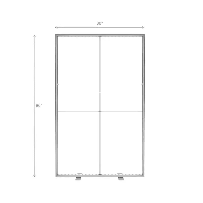 BrightLine 10ft EK backlit light box kit with offset panels and monitor mount