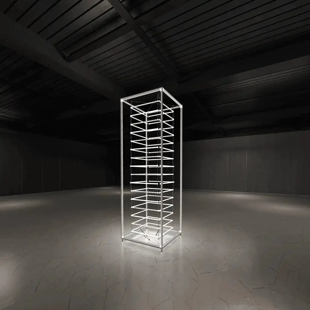 Makitso Trade Show Display Casonara Backlit Tower Light Box - 10ft