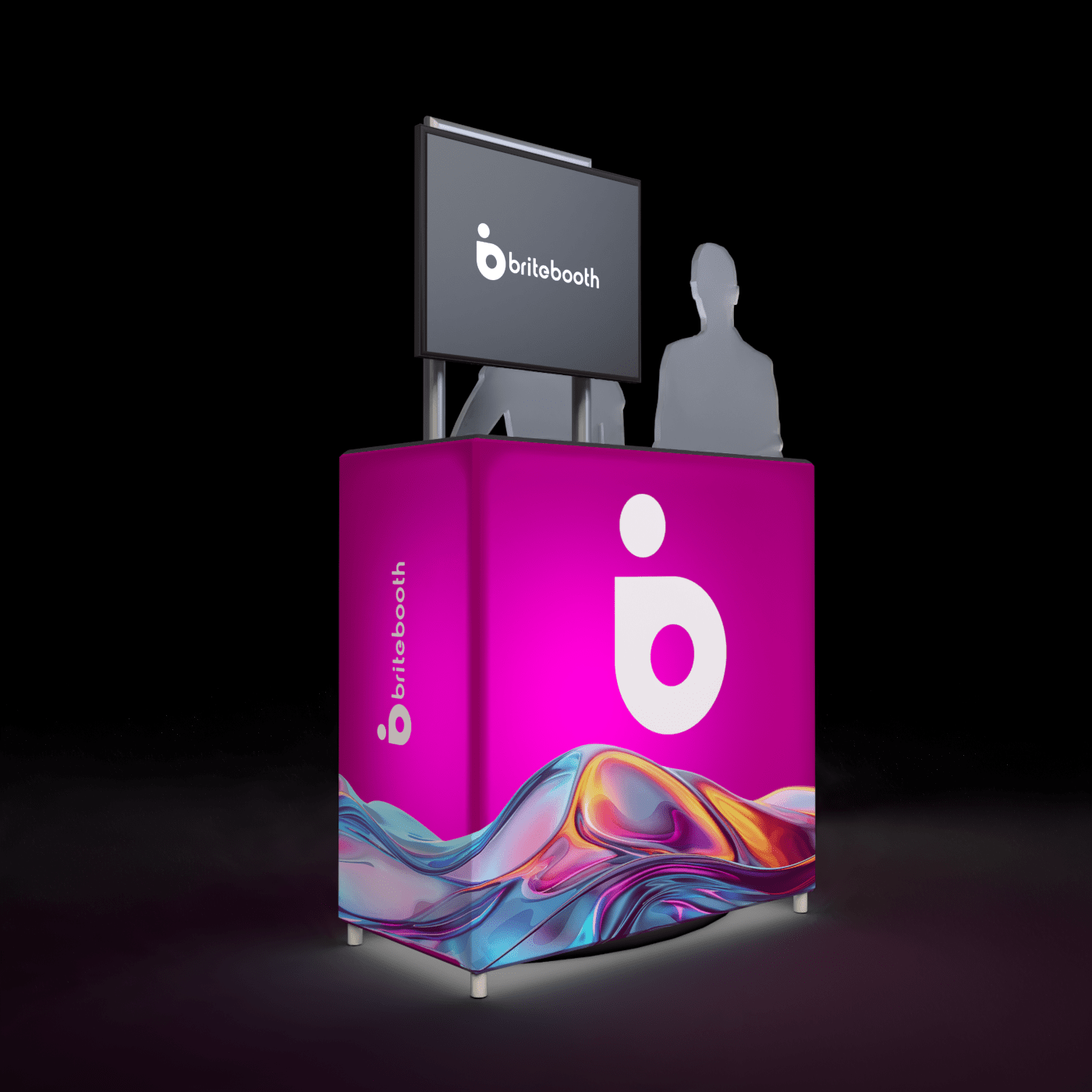 casonara displays Trade Show Display Casonara Media Counter Light Box