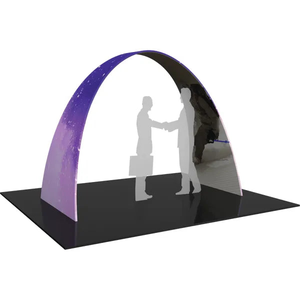 FORMULATE ARCH 2 - 9.5' X 7.66' ARCH 02, DOUBLE SIDED GRAPHIC, SOFT KNIT