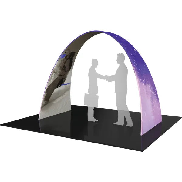 FORMULATE ARCH 2 - 9.5' X 7.66' ARCH 02, DOUBLE SIDED GRAPHIC, SOFT KNIT