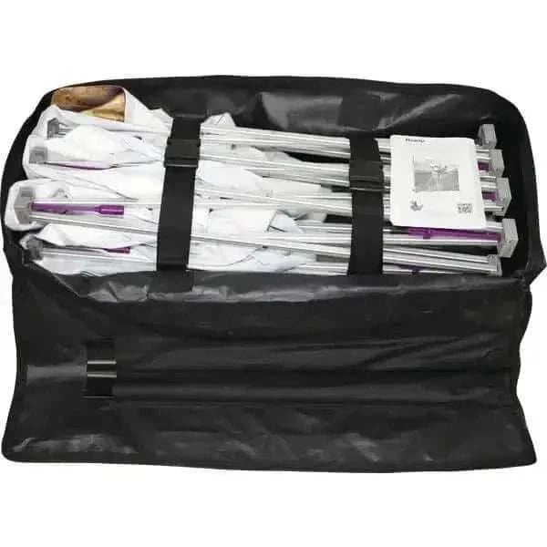 Orbus Trade Show Display Hopup 2.5 Backlit Straight Tension Fabric Display