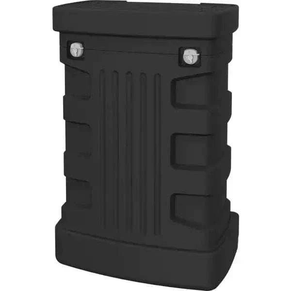 OCX Standard Wheeled Display Case roto-molded protective shipping case with wheels, handle, and secure locks for safe transport of displays