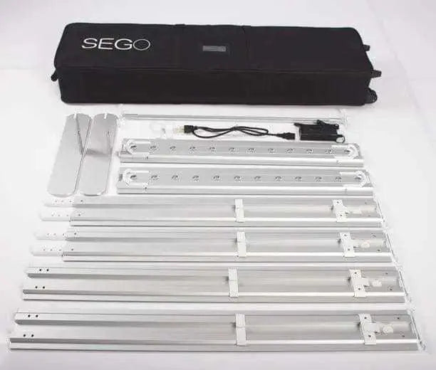WS Displays Trade Show Display SEGO 3.3 x 7.4ft. Mobile Lightbox Double-Sided