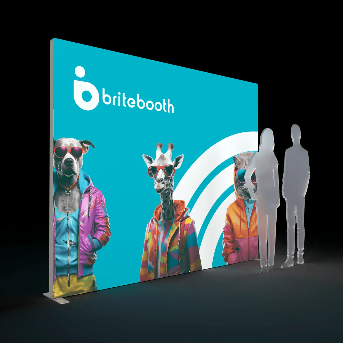 WS Displays Trade Show Display SEGO 9.8 ft Mobile Lightbox