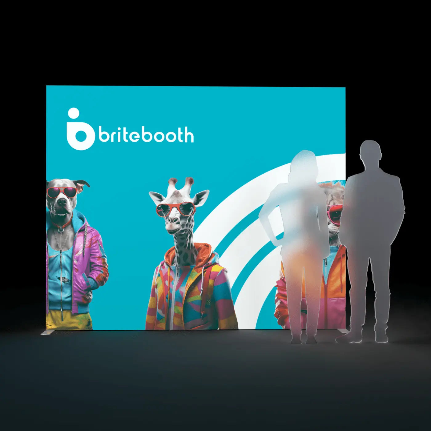 WS Displays Trade Show Display SEGO 9.8 ft Mobile Lightbox