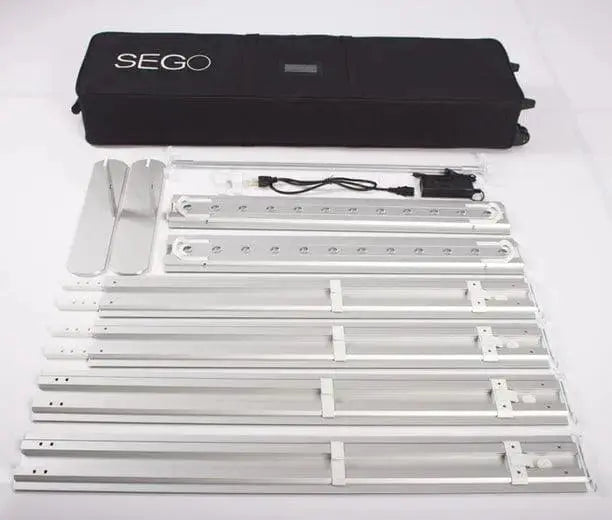 WS Displays Trade Show Display SEGO 9.8 ft Mobile Lightbox