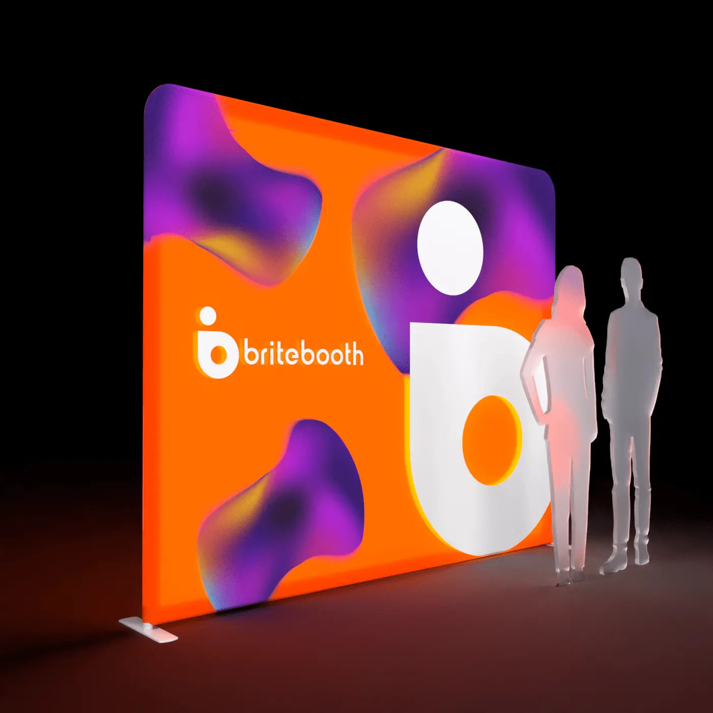 Makitso Trade Show Display WaveLight Backlit Display - 10ft