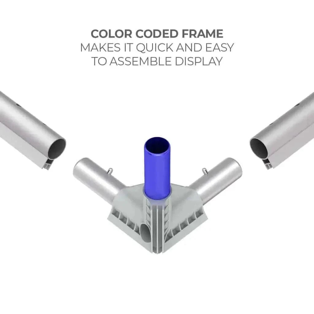 Makitso Trade Show Display 20ft Casonara Backlit Display Wall