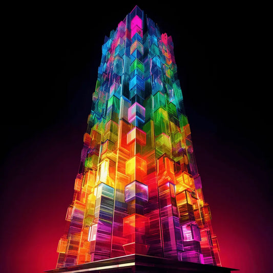 Illuminate the Trade Show Scene with the Majestic, Portable and Affordable Backlit Towers from Casonara!" - BriteBooth