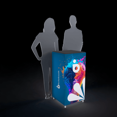 Makitso Trade Show Display 1.5’ Casonara Light Box Counter - 50M