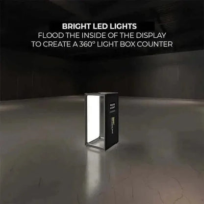 Makitso Trade Show Display 1.5’ Casonara Light Box Counter - 50M