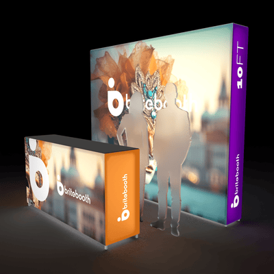 Makitso Trade Show Display 10 x 10 Backlit Display Kit 10.01