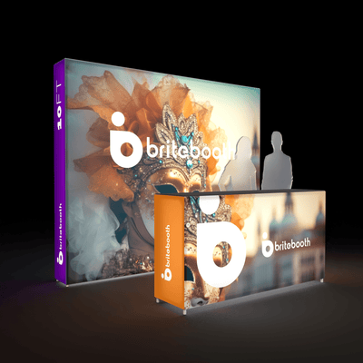 Makitso Trade Show Display 10 x 10 Backlit Display Kit 10.01