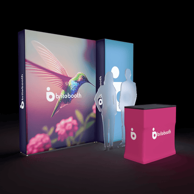 Makitso Trade Show Display 10 x 10 Backlit Display Kit 10.02