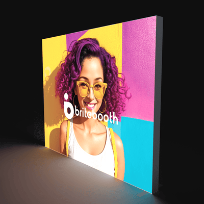 Orbus Trade Show Display 10' X 8' Blaze Light Box Wall