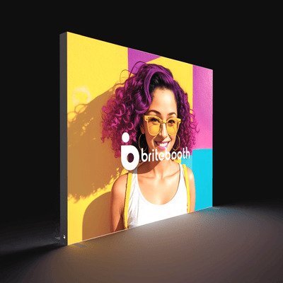 Orbus Trade Show Display 10' X 8' Blaze Light Box Wall