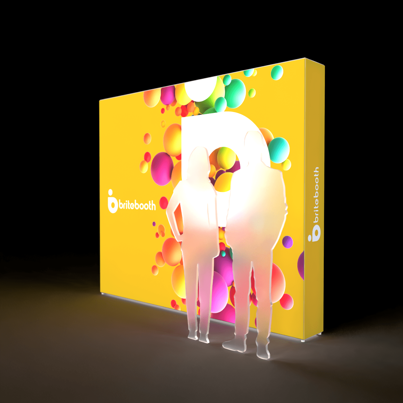 Makitso Trade Show Display 10ft Casonara Backlit Display Wall