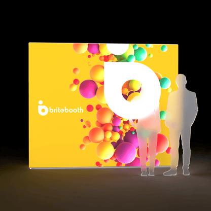 Makitso Trade Show Display 10ft Casonara Backlit Display Wall