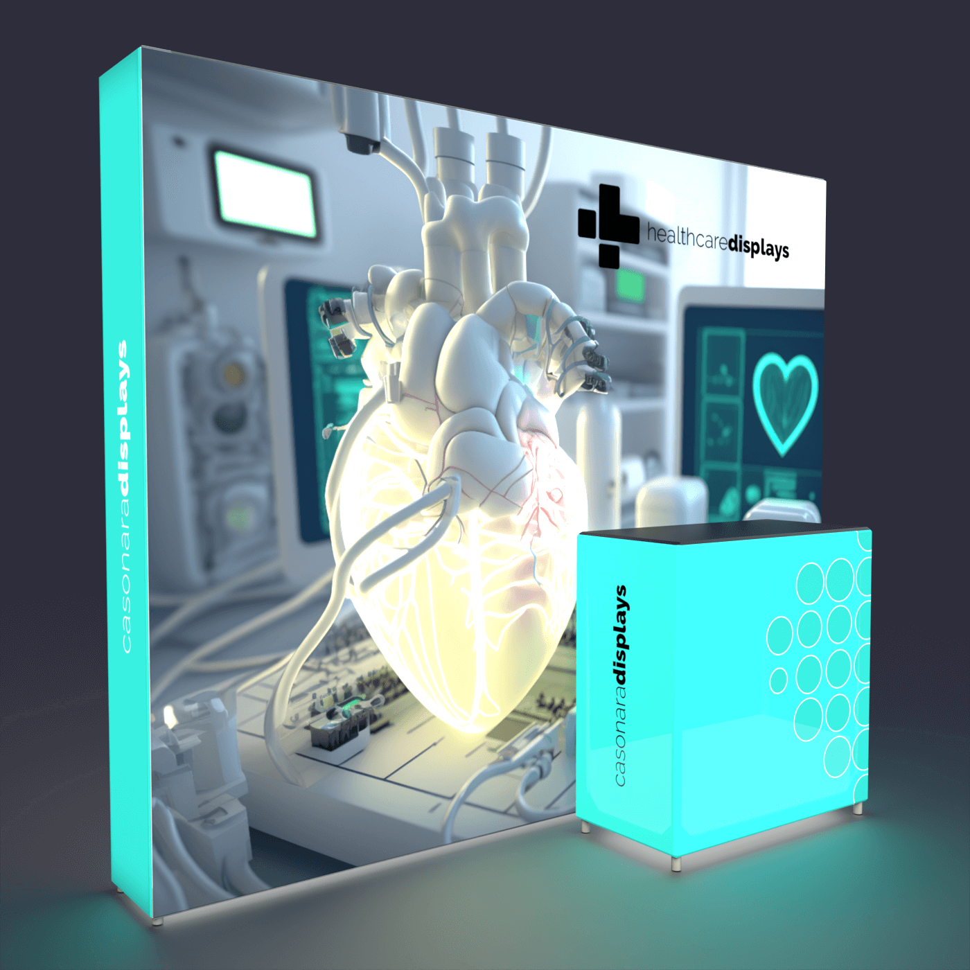 Healthcare Backlit Displays-Trade Show Light Box and Displays