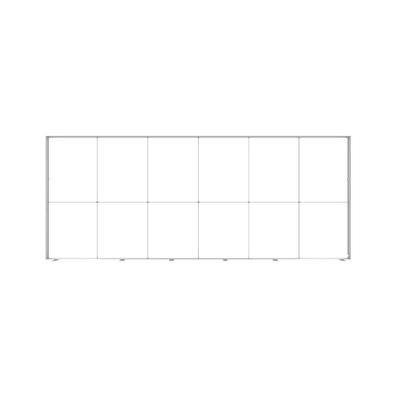 Brandstand USA Trade Show Display 20' BrightLine W Light Box Wall