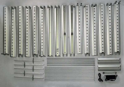 Brandstand USA Trade Show Display 20' BrightLine W Light Box Wall