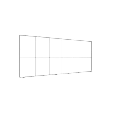 Brandstand USA Trade Show Display 20' BrightLine W Light Box Wall