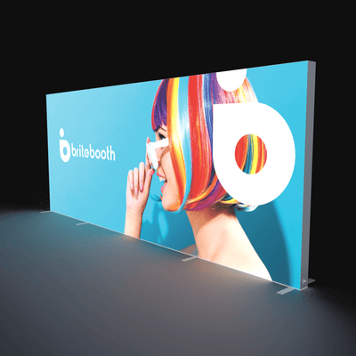 Orbus Trade Show Display 20' X 8' Blaze Light Box Wall