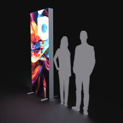 Orbus Trade Show Display 3' X 8' Blaze Light Box Wall