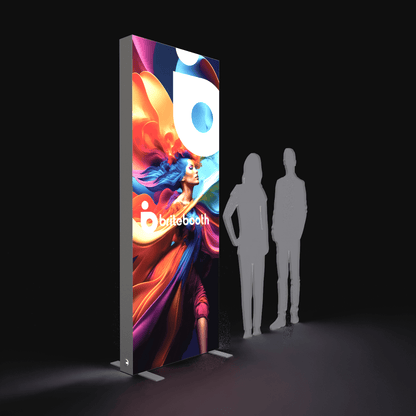 Orbus Trade Show Display 3' X 8' Blaze Light Box Wall