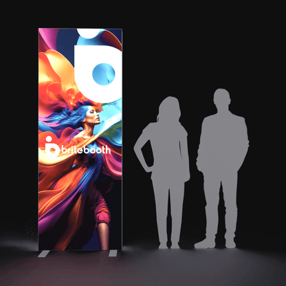 Orbus Trade Show Display 3' X 8' Blaze Light Box Wall