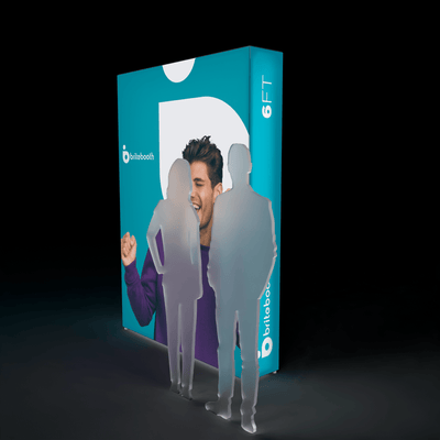 Makitso Trade Show Display 6ft Casonara Backlit Display Wall