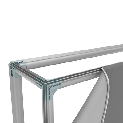 Makitso Trade Show Display 8ft Casonara Backlit Display Wall