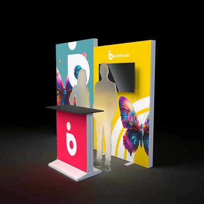 BriteBooth Trade Show Display BrightLine 10ft EK Light Box Kit