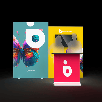 BriteBooth Trade Show Display BrightLine 10ft EK Light Box Kit