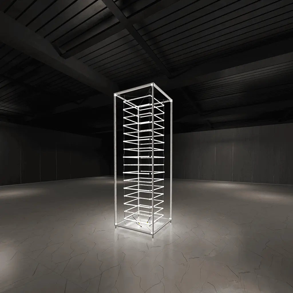 Casonara Backlit Tower Light Box - 10ft-Trade Show Light Box and Displays