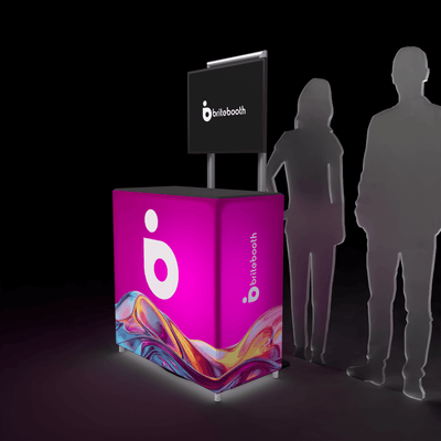 casonara displays Trade Show Display Casonara Media Counter Light Box