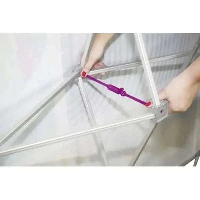 Orbus Trade Show Display Hopup 7.5 Backlit Straight Tension Fabric Display