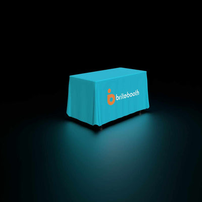 BriteBooth 4ft Premium Dye Sub Table Throw